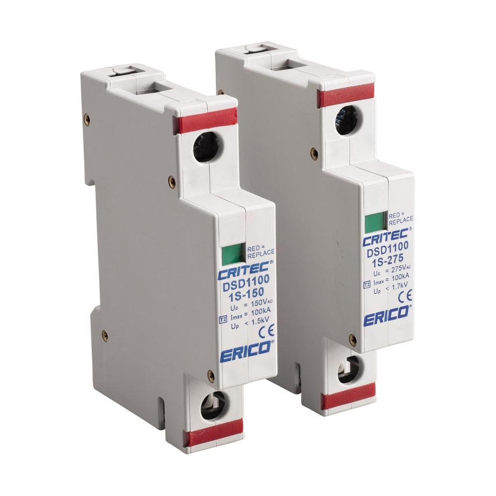 DIVERTER,SURGE,150V,100KA,1 MODE,DSD