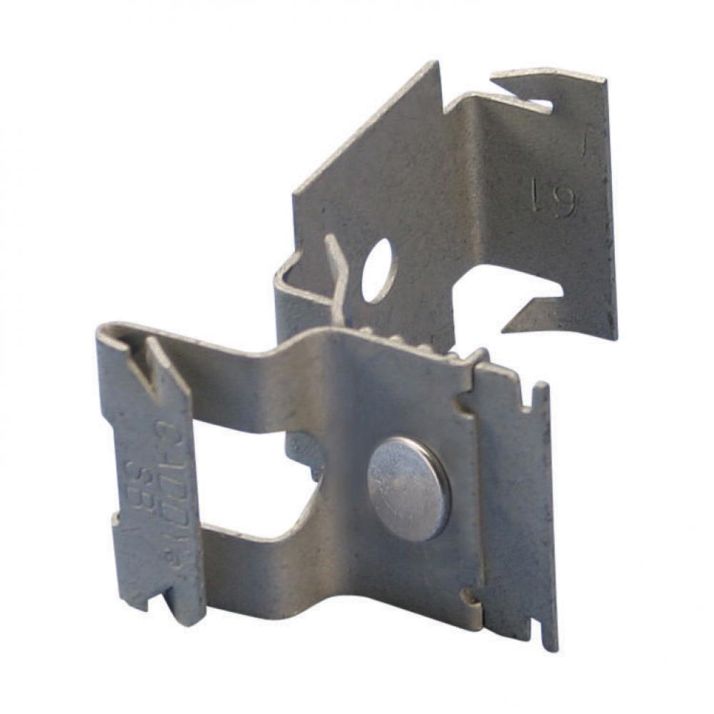 STUD CLIP,RIVETED FLUSH TO STUD FACE