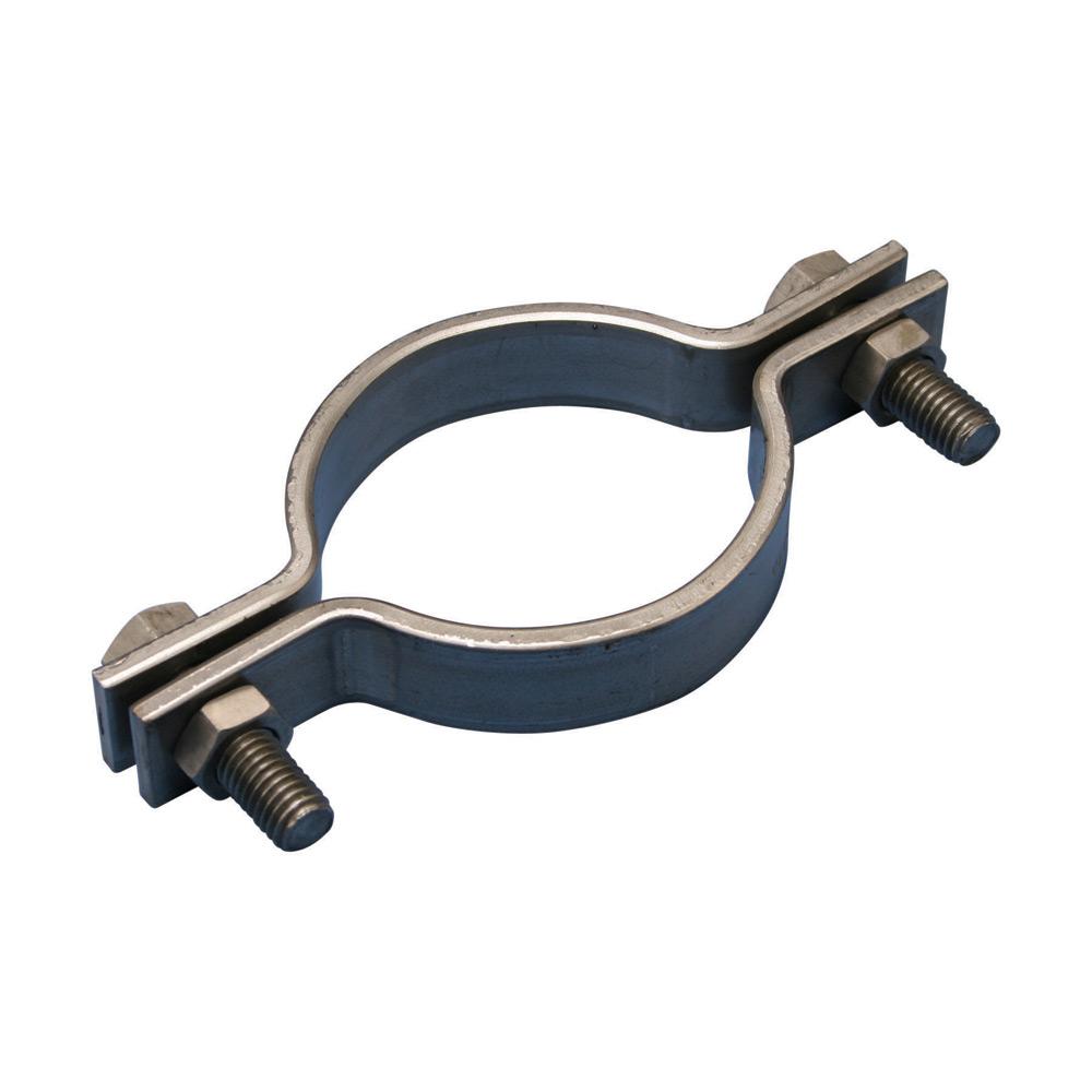 CLAMP,STANDARD PIPE, 4IN DIA.,PL