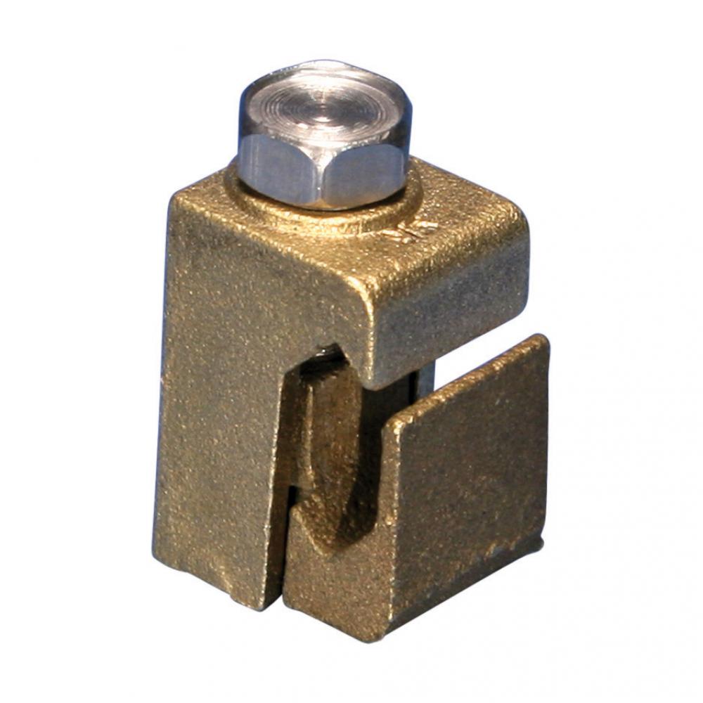 VISE CLAMP, BRONZE, #6 SOL - #2 STR