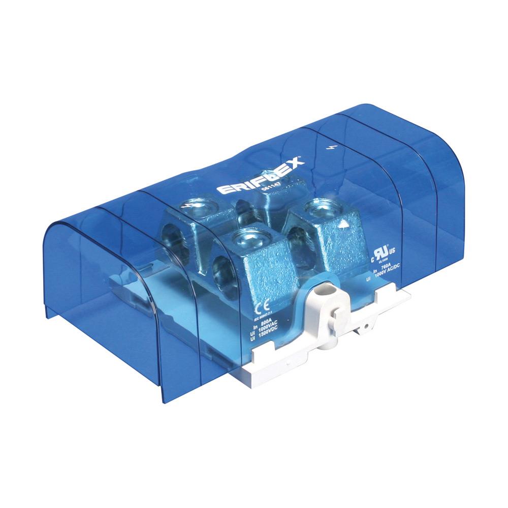 BLOCK,SPLICE,800AMP,TUNNEL,1
