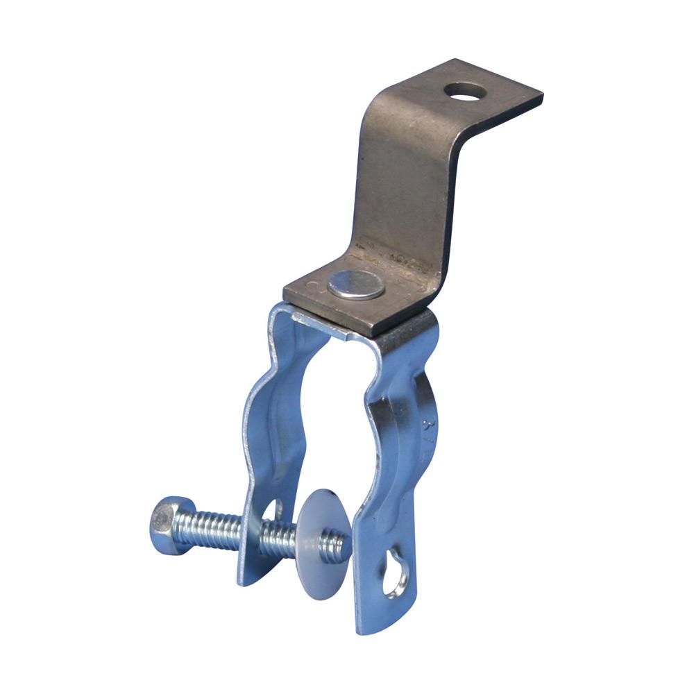 1/2 EMT OR RIGID CONDUIT CLAMP WITH RETAINED BOL