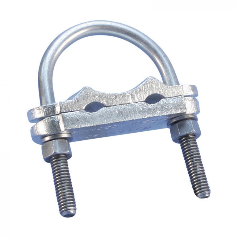 DUAL-HOLE FENCE CLAMP, 3.5"IPS, #4 SOL-250 M