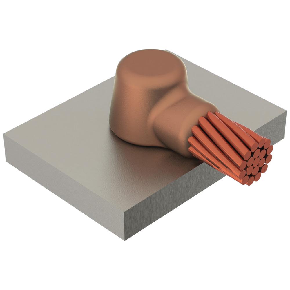 MOLD,CABLE TO HORZ STL