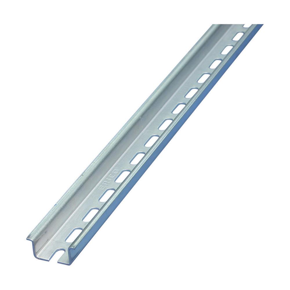 RAIL,DIN,2M LG,7.5MM HIGH,PERFORATED