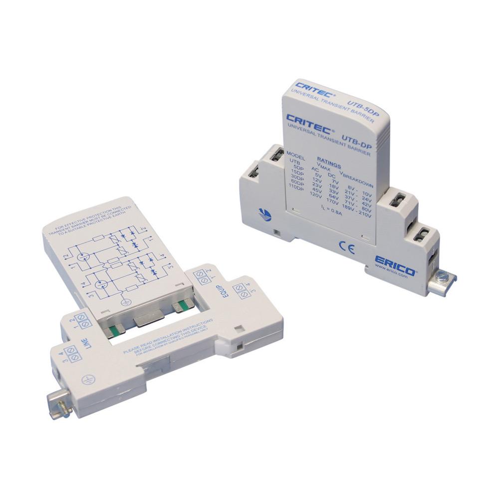 UTB, 2PAIR, PLUGABLE, 110V, 800mA, 20kA