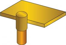 ERICO CPC16CAJ - MOLD,BUS TO GRD ROD,VERT TEE BAR FLAT