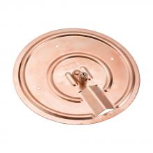 ERICO EGP100 - GRD PLATE,UTILITY BUTT,.025CU,7.5IN DIA,#14-#4 S