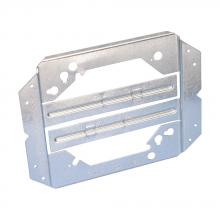 ERICO MEB1 - BRACKET,MOUNTING,ELEC BOX,W/FAR SIDE SUPPORT,STL