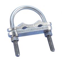 ERICO FC076DH - DUAL-HOLE FENCE CLAMP, 2" IPS, 2/0 SOL-250 M
