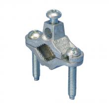 ERICO ZWP1J - CLAMP,ZINC,1/2IN-1IN WATER PIPE,#10 SOL-#6 SOL