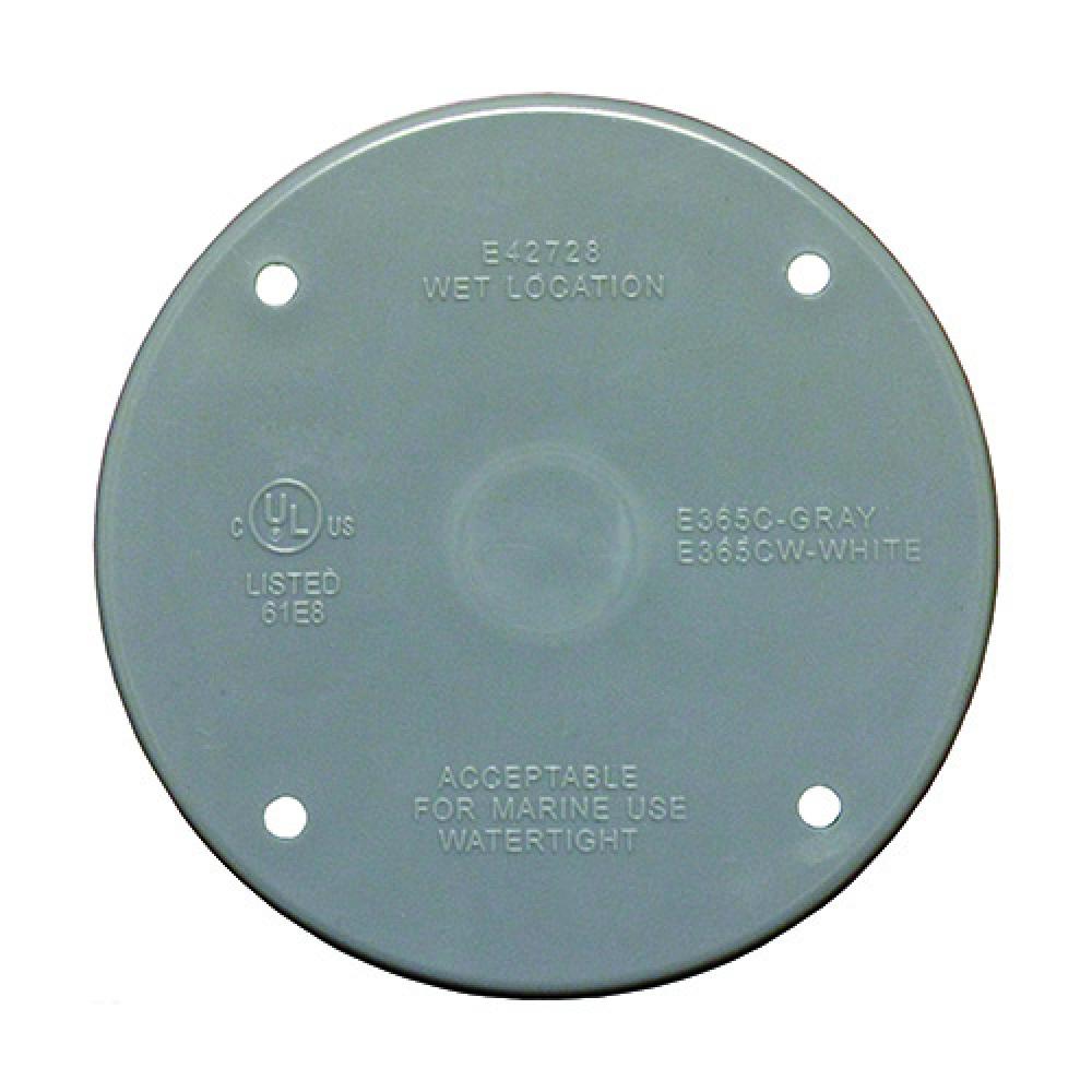 RND BLANK COVER WHITE PVC
