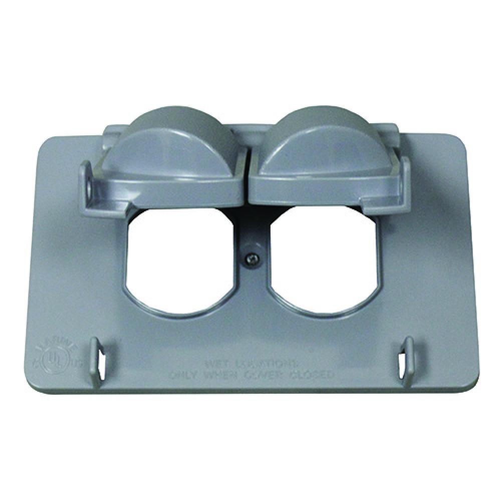 1G HORIZ DPLX CVR GREY POLYCAR