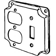 APPOZGCOMM 8375N - 4 IN SQ CVR DPLX RCPT NEC/TGGL