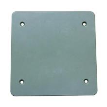 APPOZGCOMM WCB24WNM - 2 GANG BLNK CVR 4 SCR WHT PVC