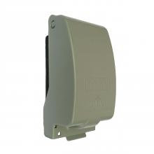 APPOZGCOMM WCIU1DV - 1 GANG IN USE VERT CVR MTL