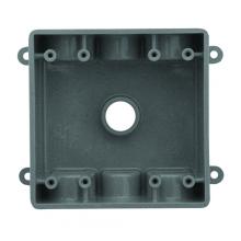 APPOZGCOMM WSP25075GNM - 2 GANG BOX 7 HUBS GREY PVC