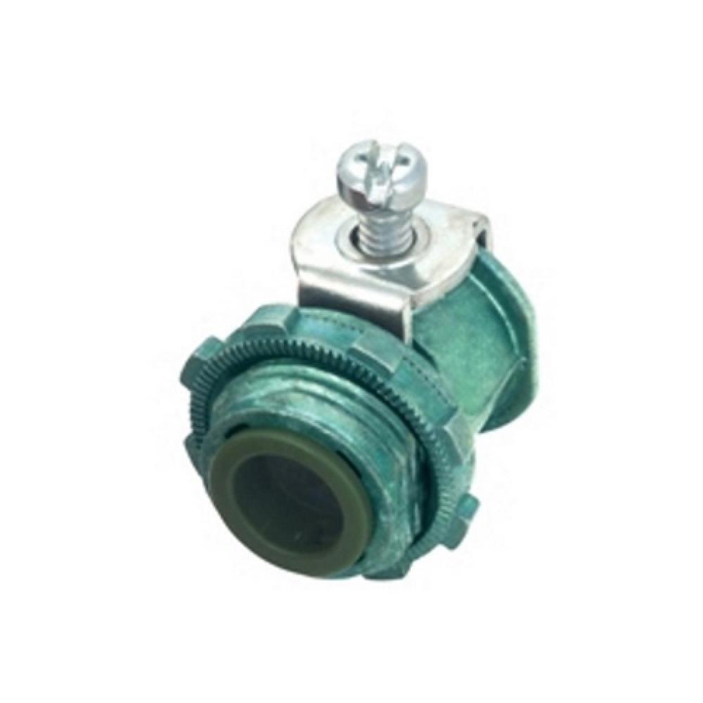 3/8" GREEN INS HCF CABLE CONN