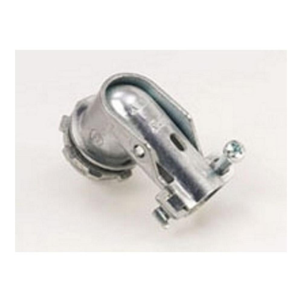 1/2" HINGED STRAP 90 DEG CONNE