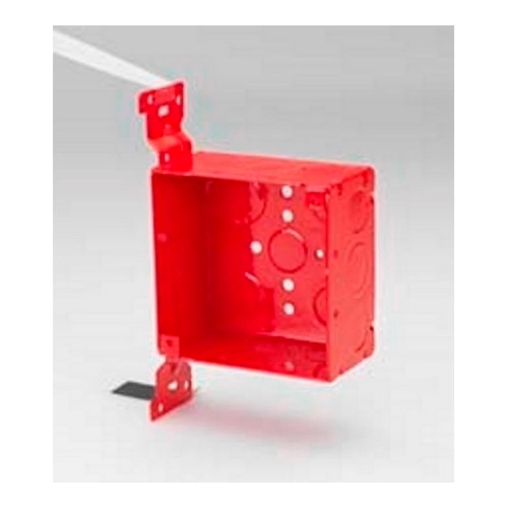 4" SQ BOX, 2-1/8" DP, WELDED 2
