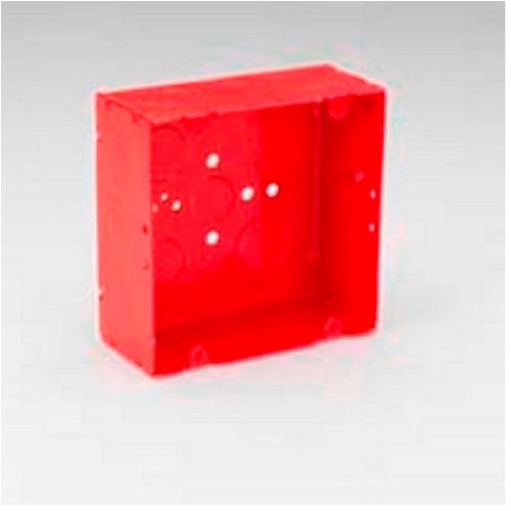 4-11/16" SQ BOX, 2-1/8" DEEP,