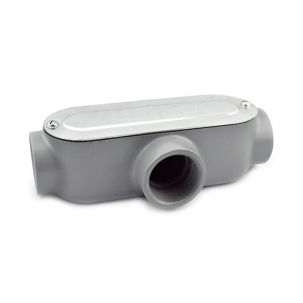 2-1/2" T CVR/GASK COND BDY