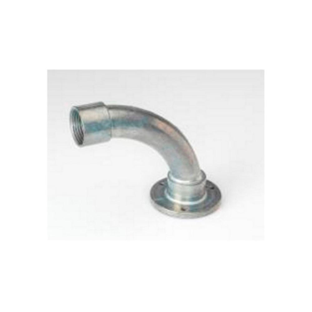1/2" CONCRETE SLAB ELBOW-ZINC