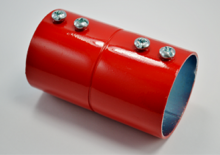 Bridgeport Fittings 245-SR - 2" RED S.S. EMT COUPLING