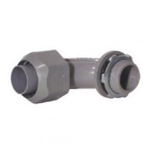 Bridgeport Fittings 470-NMLTS - 1/2" 90 DEG NMLTS SCREW-ON CON