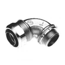 Bridgeport Fittings 469-SLTUS - 3/8" LFMC 90 DEG CONN US STEEL