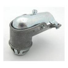 Bridgeport Fittings 851SP - 1/2" HINGED STRAP SNAP-IN 90 D