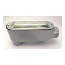 Bridgeport Fittings LB-61CG - 1/2"MALL LB COND BDY W/CVR GSK