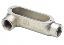 Bridgeport Fittings LR-70 - 4" LR RIGID CONDUIT BODY
