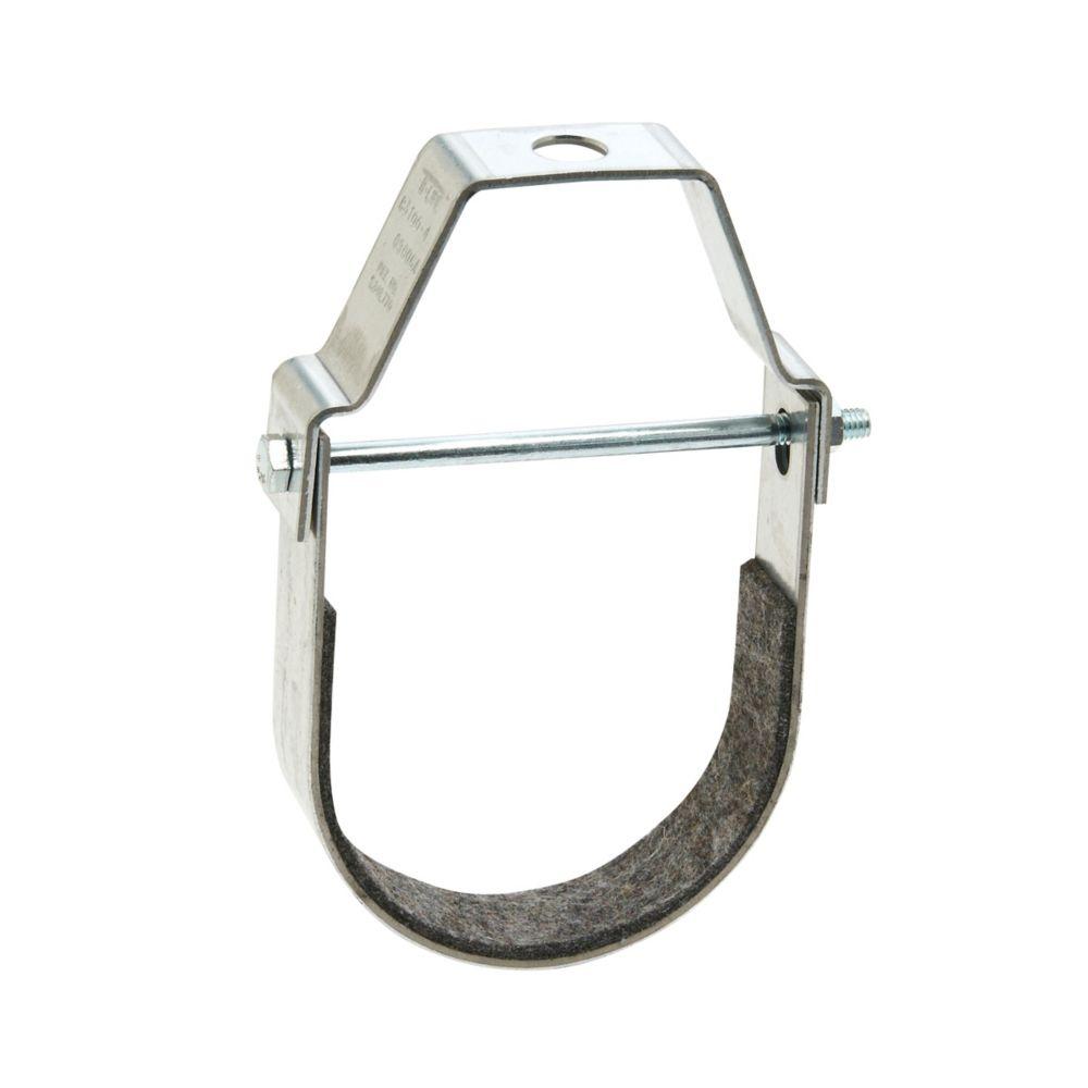 STD CLEVIS HANGER, 1 1/2", 3/8"-16, FELT