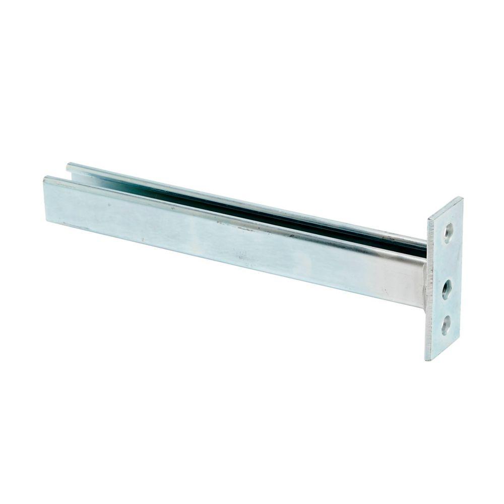 SGL CHNL BRKT, 18", ZN PLTD