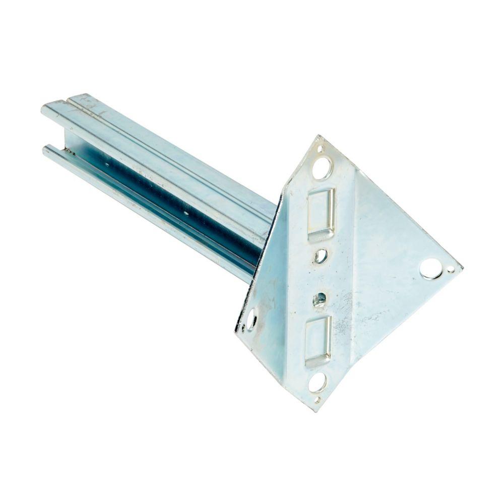 UTILITY POLE BRKT, 8" DEPTH, HD GLVD