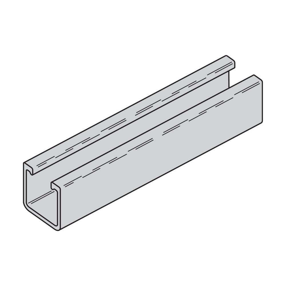 1 5/8" X 1 5/8" FIBERGLASS CHNL, 240"