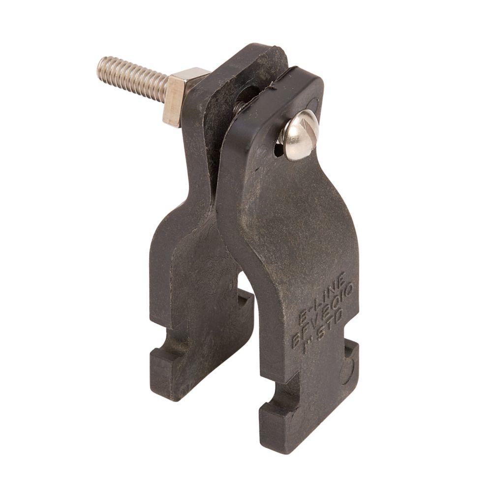 1/2"-NON-METALLIC PIPE CLAMP, 1/2", NON-