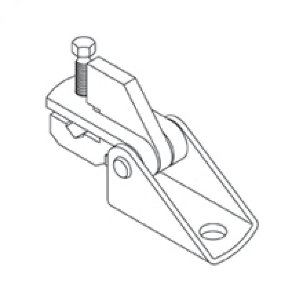 Universal Swivel Sway Brace Attachment, 1 Rod Si