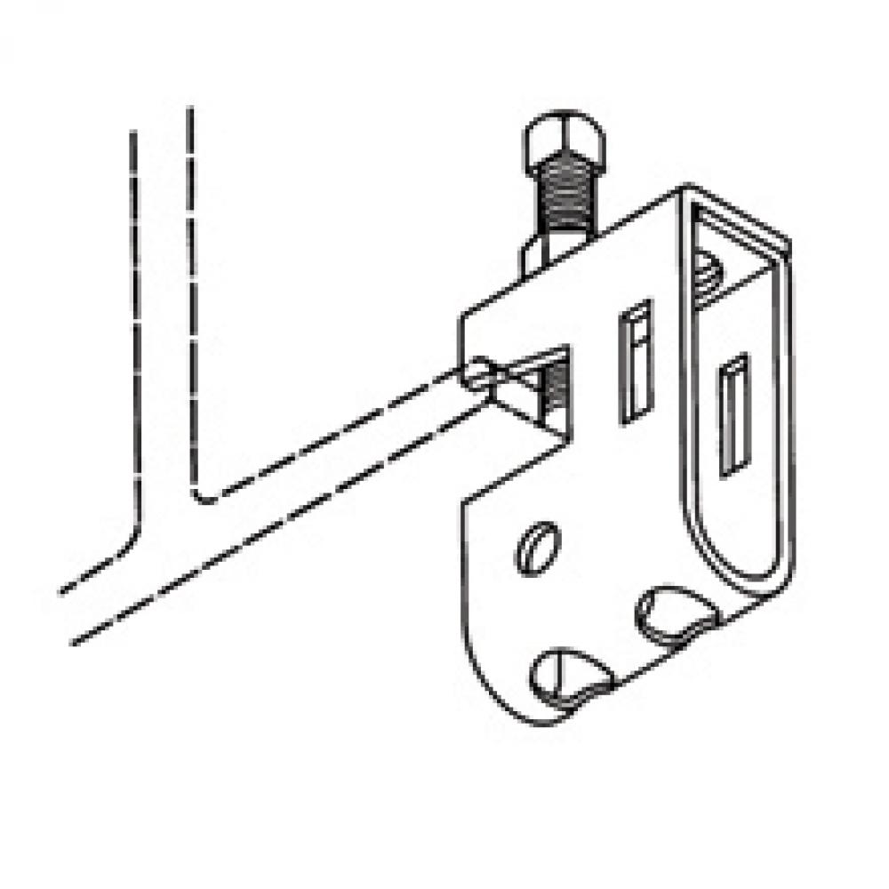BEAM CLAMP, 3/4-IN. MAX FLANGE, HOT DIP GALVANIZ