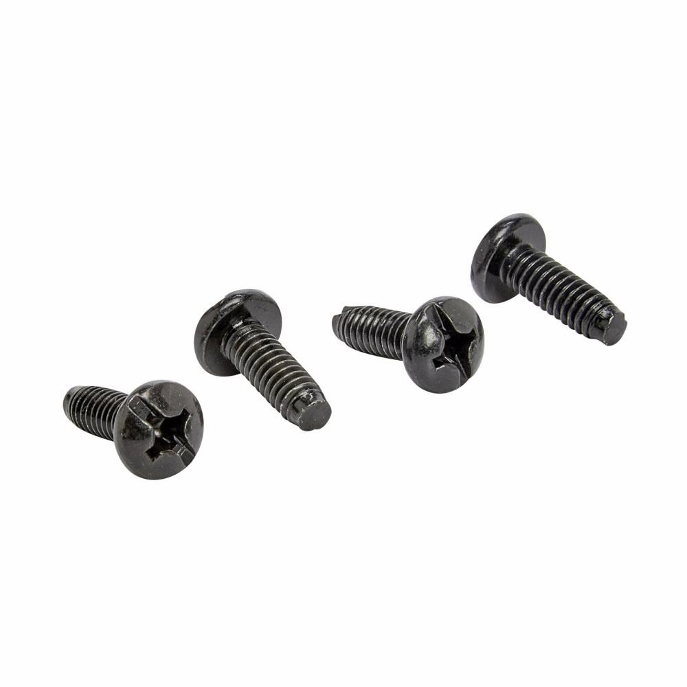 MOUNTING SCREWS, BLACK ZINC
