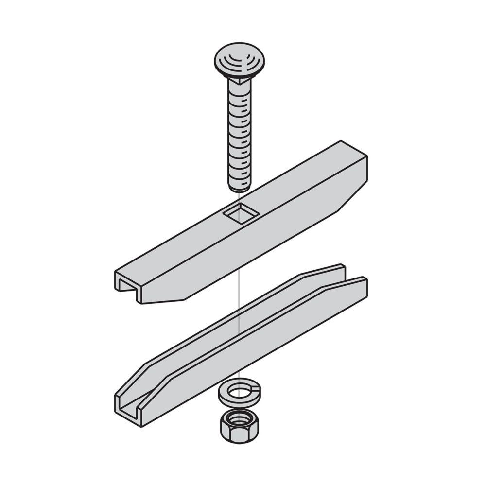 RWAY EXTN CLAMP