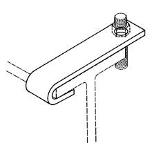 Eaton B-Line B3042-1/2X12X1/2PLN - TOP BEAM HOOK, 12", 1/2" FLANGE, 1/2"