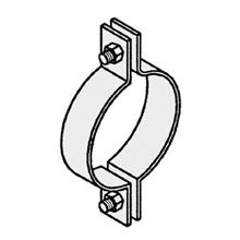 Eaton B-Line FIG 4A 5 EG - Pipe Clamp for Sway Bracing, 5" IP Size, ZNC