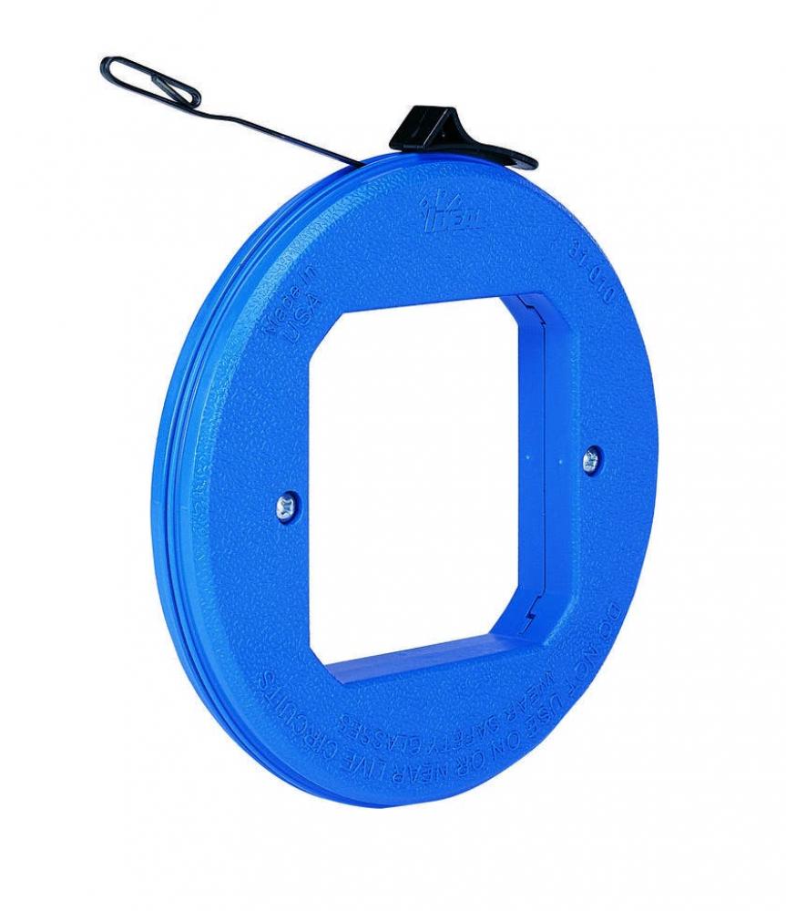 Fish Tape,IDEAL,Blued-Steel,Thumb -Winder,50.000