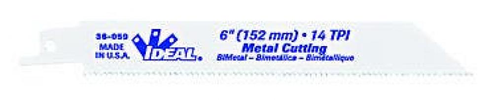 Blade,Ideal,Reciprocating,6.000 IN LEN,3/4 IN W,