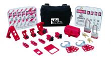 Ideal Industries 44-971 - Lockout Or Tagout Kit,Ideal,STD,NYL Zipper,25 Pi