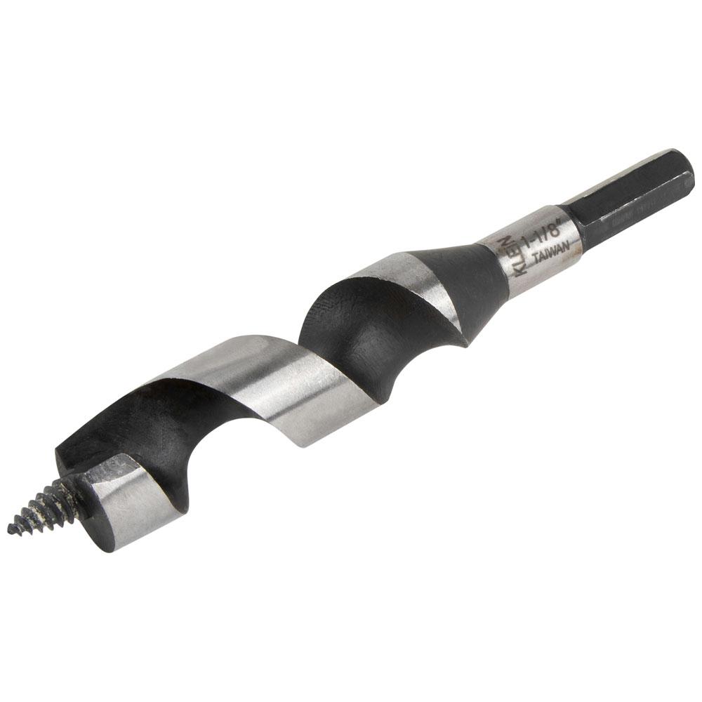 Ship Auger Bit w/Screw Pt, 1-1/8"