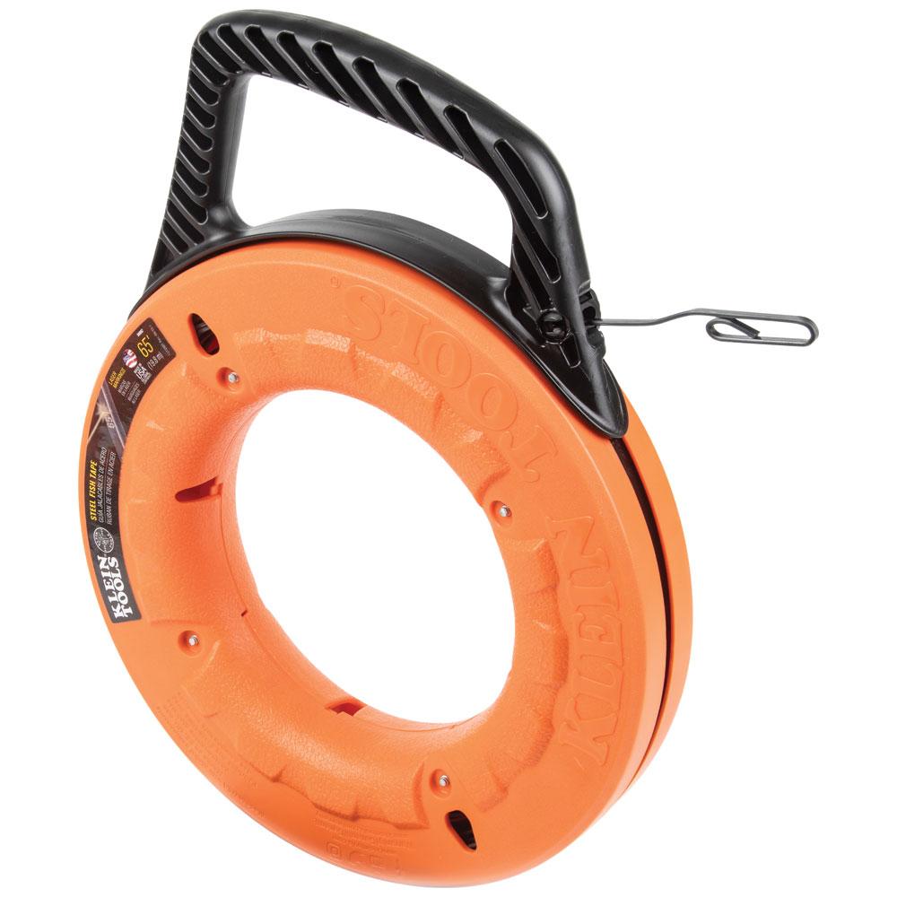 1/8" Wide Steel Fish Tape 65 ft