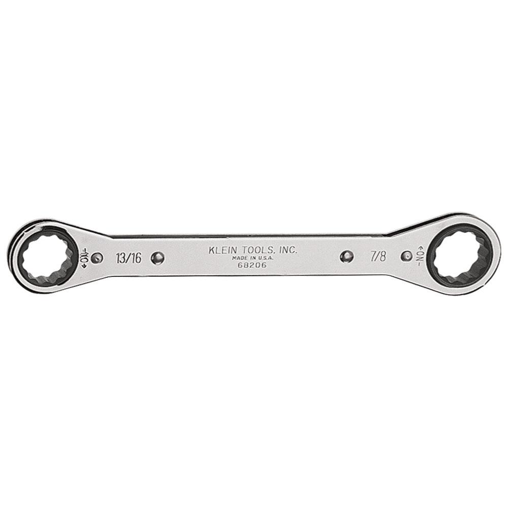 Ratcheting Box Wrench 13/16" x 7/8"